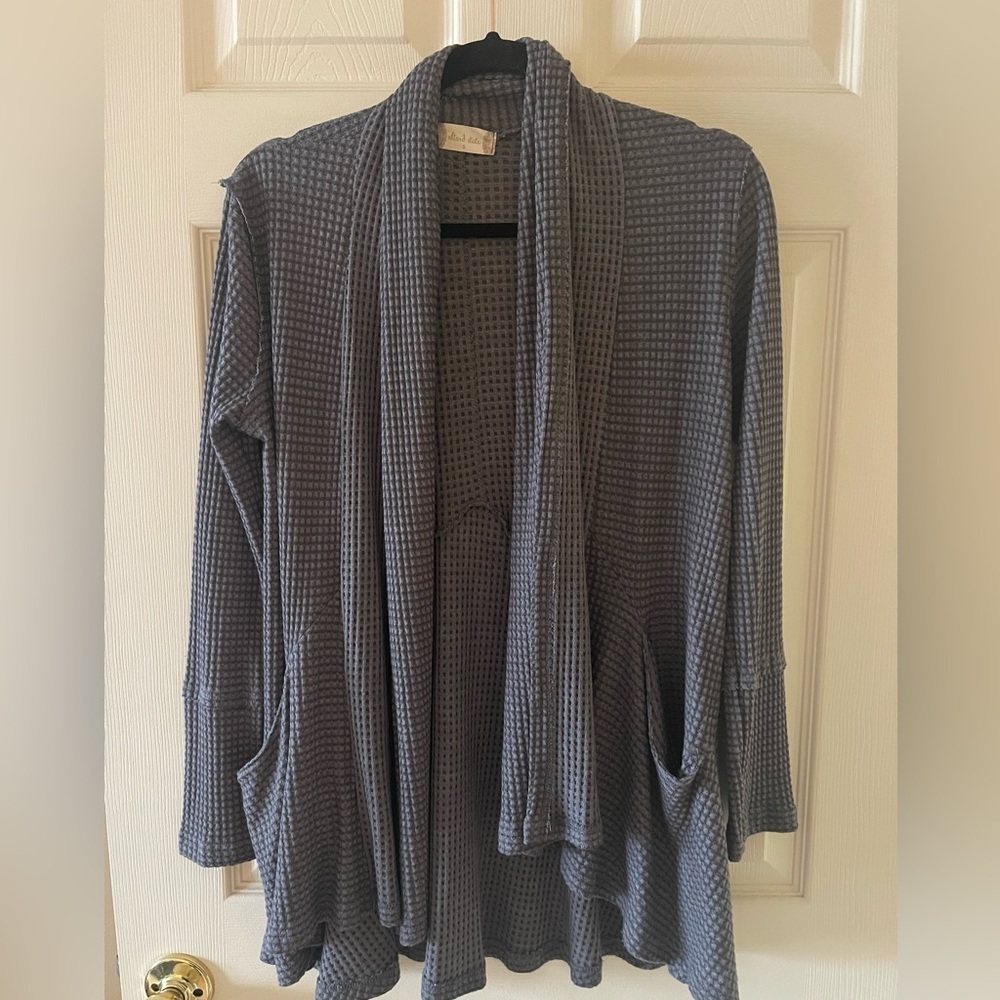 Altar’d state waffle cardigan • women’s small - Picture 1 of 6